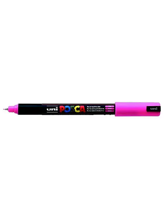 Uniball Posca 1M Markör 0.7 mm Pembe - 1