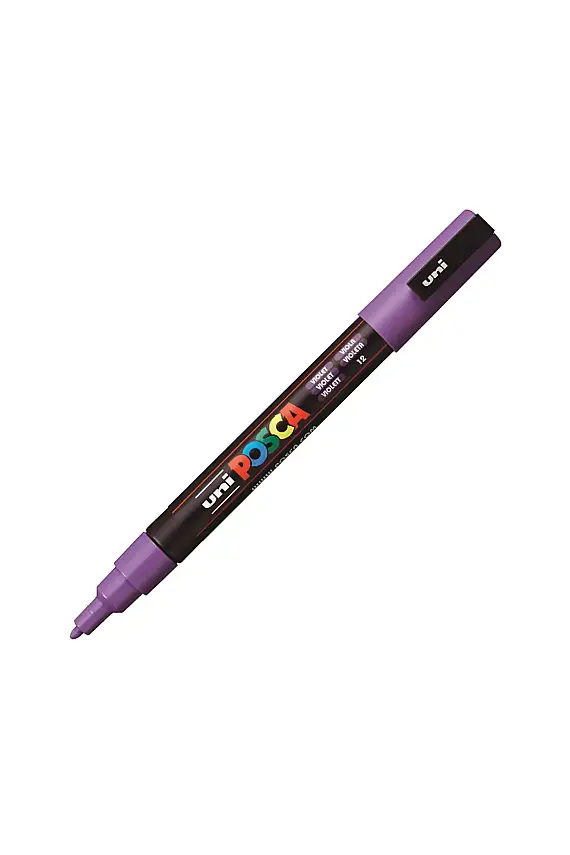 Uniball Posca 3M Markör 1.3 mm Mor - 1