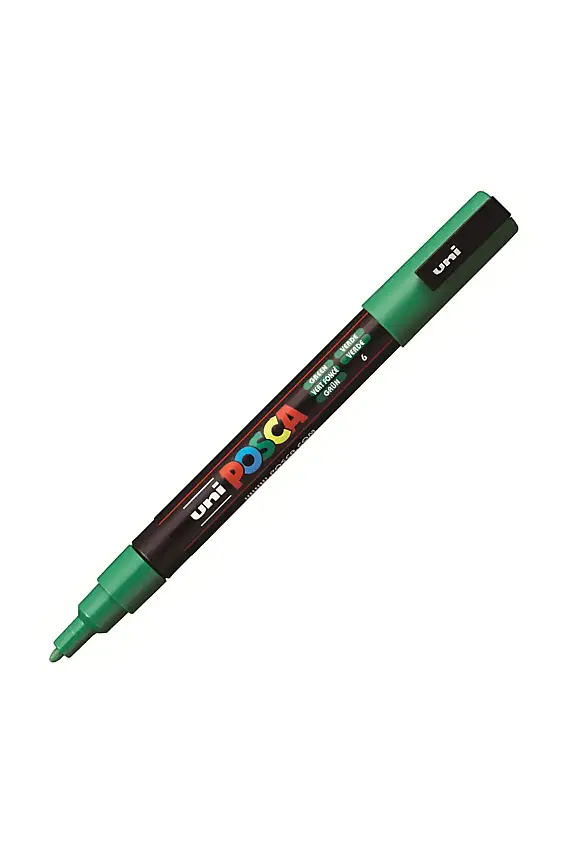 Uniball Posca 3M Markör 1.3 mm Yeşil - 1