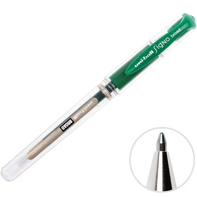 Uniball Sıgno İmza Kalemi Yeşil - 2