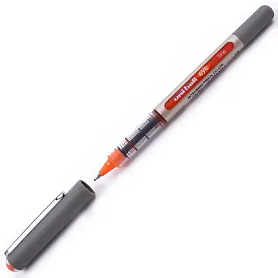 Uniball UB-157 Roller Kalem 0.7 mm Turuncu - Uniball (1)