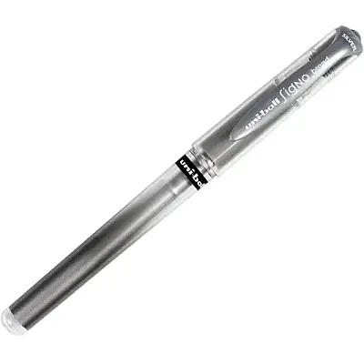 Uniball UM-153 Signo İmza Kalemi 1.0 mm Gümüş - 1