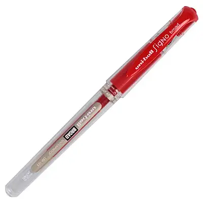Uniball UM-153 Signo İmza Kalemi 1.0 mm Kırmızı - 3