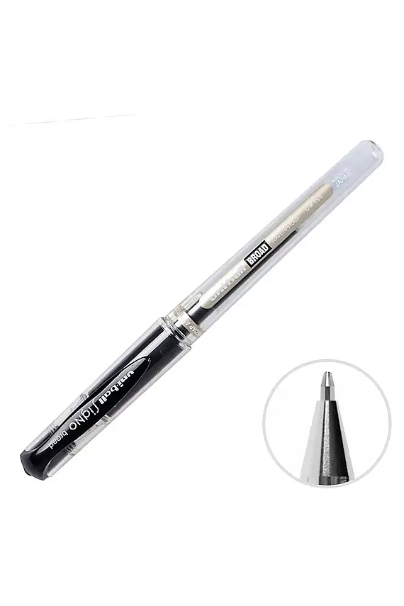 Uniball UM-153 Signo İmza Kalemi 1.0 mm Siyah - 1