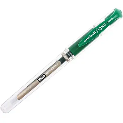 Uniball UM-153 Signo İmza Kalemi 1.0 mm Yeşil - 3