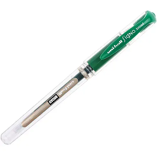 Uniball UM-153 Signo İmza Kalemi 1.0 mm Yeşil - 3