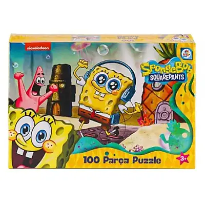 Utku Laço Spongebob Puzzle 100 Parça - 1