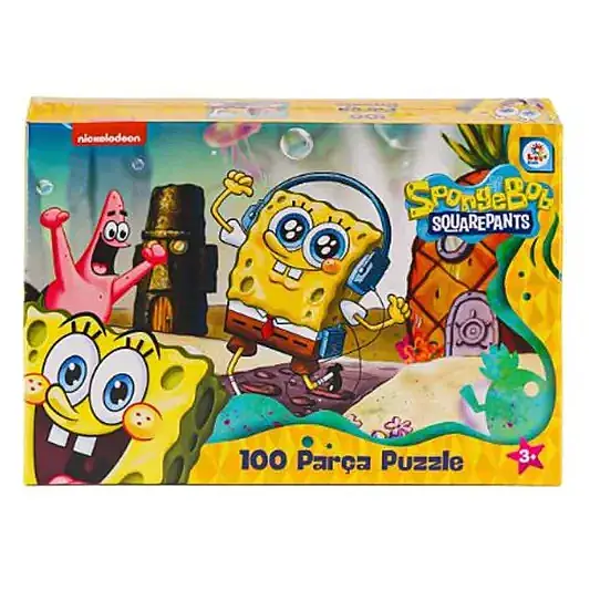 Utku Laço Spongebob Puzzle 100 Parça - 1