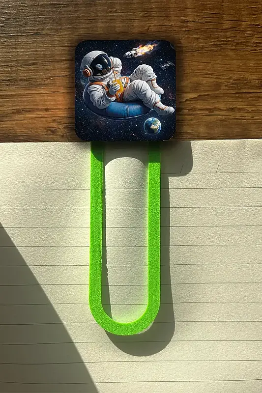 Uzay Molası Kitap Ayracı - 1