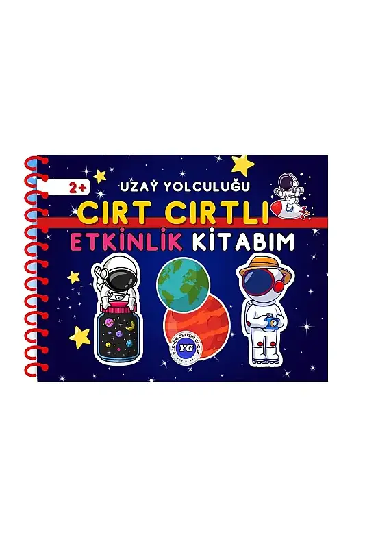 Uzay Yolculuğu Cırt Cırtlı Etkinlik Kitabım - 4