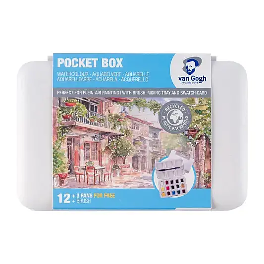 Van Gogh Sulu Boya 12 + 3 Renk Set - 1