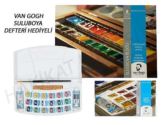 Van Gogh Sulu Boya 18 Renk Set - 9