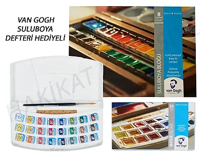 Van Gogh Sulu Boya 24 Renk Set - 6