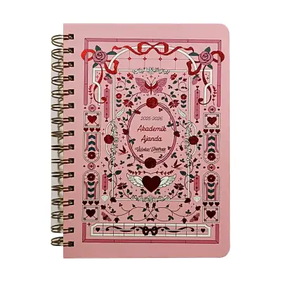 Victoria's Journals Akademik Ajanda A5 Spr Sert Kapak 2025-2026 - 2