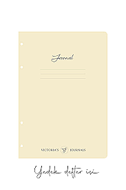 Victorias Journals Defter Yedeği A5 96 Yp Düz - 1