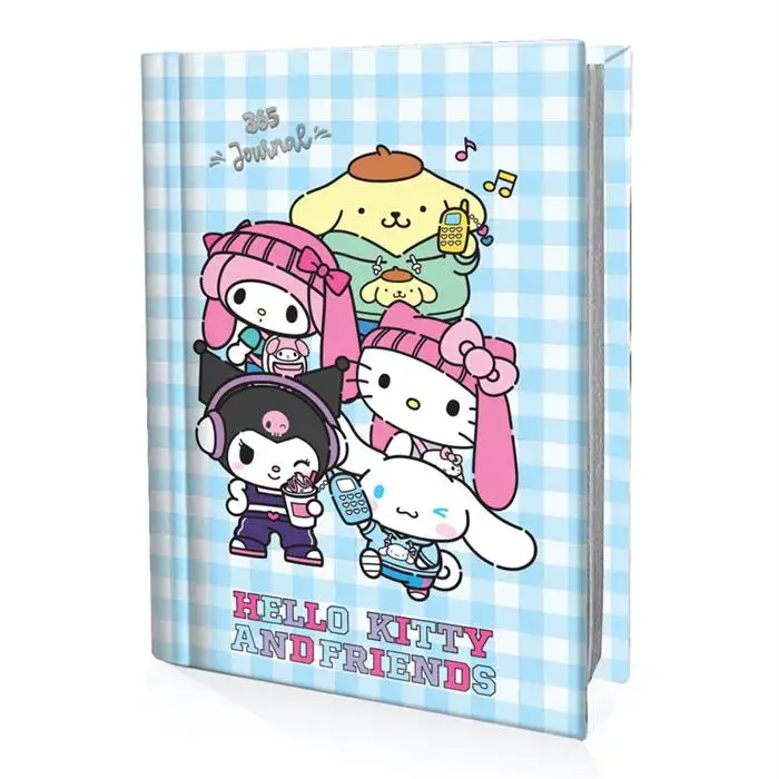 Victoria's Journals Hello Kitty And Friends 365 Gün Günlük Çizgili 368 Yp A7 - 1
