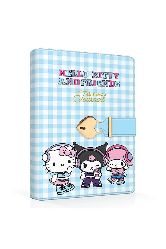 Victorias Journals Hello Kitty And Friends Kalp Kilitli Günlük Renkli Özel 192 Yp A6 - 1
