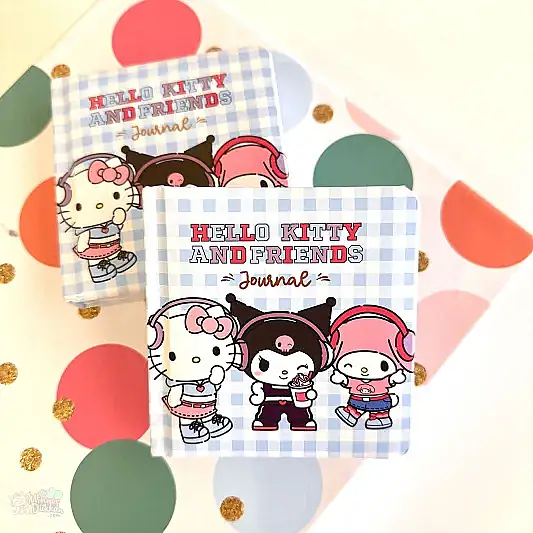 Victorias Journals Hello Kitty And Friends Not Defteri Çizgili 192 Yp 9x9 Cm - 1