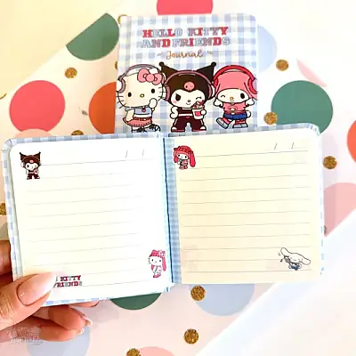 Victorias Journals Hello Kitty And Friends Not Defteri Çizgili 192 Yp 9x9 Cm - 4
