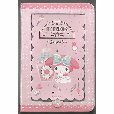 Victorias Journals Hello Kitty Aynalı Sert Kpk Günlük A6 192 Yp Pembe - Victorias Journals (1)