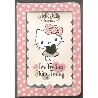 Victorias Journals Hello Kitty Figürlü Aynalı Günlük Özel 192 Yp A6 - 1