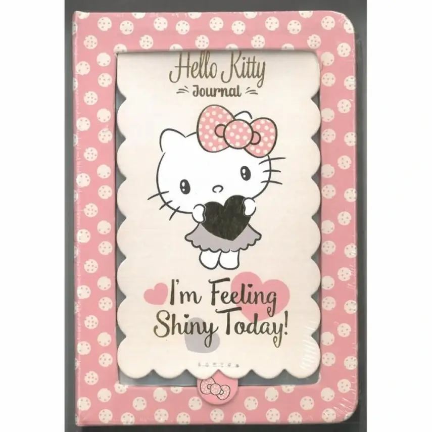 Victoria's Journals Hello Kitty Figürlü Aynalı Günlük Özel 192 Yp A6 - 1