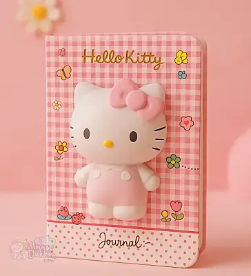 Victorias Journals Hello Kitty Figürlü Günlük Özel 192 Yp A6 - 5