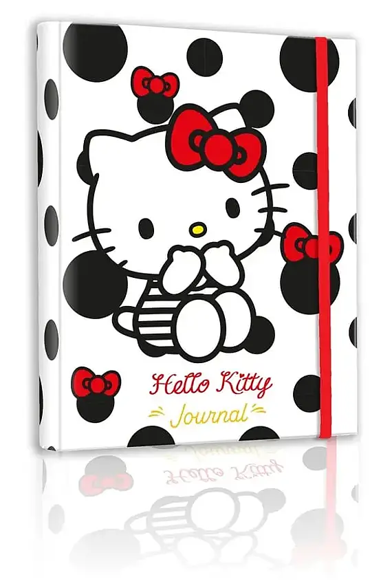 Victorias Journals Hello Kitty Gizli Spiralli Günlük Planlayıcı Özel 160 Yp 17 x 30 - 1
