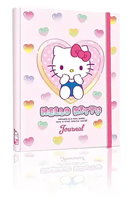 Victorias Journals Hello Kitty Gizli Spiralli Günlük Planlayıcı Özel 160 Yp 17 x 34 - Victorias Journals (1)