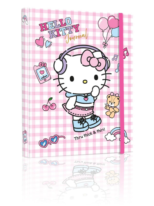 Victoria's Journals Hello Kitty Gizli Spiralli Günlük Planlayıcı Özel 160 Yp 17x32 - 1