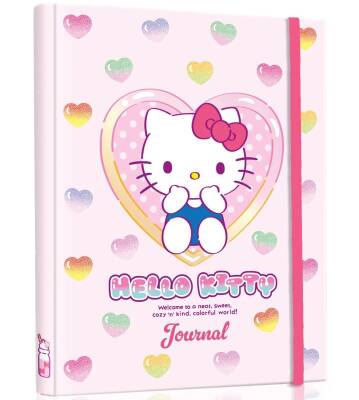 Victoria's Journals Hello Kitty Gizli Spiralli Günlük Planlayıcı Özel 160 Yp 17x34 - Victoria's Journals