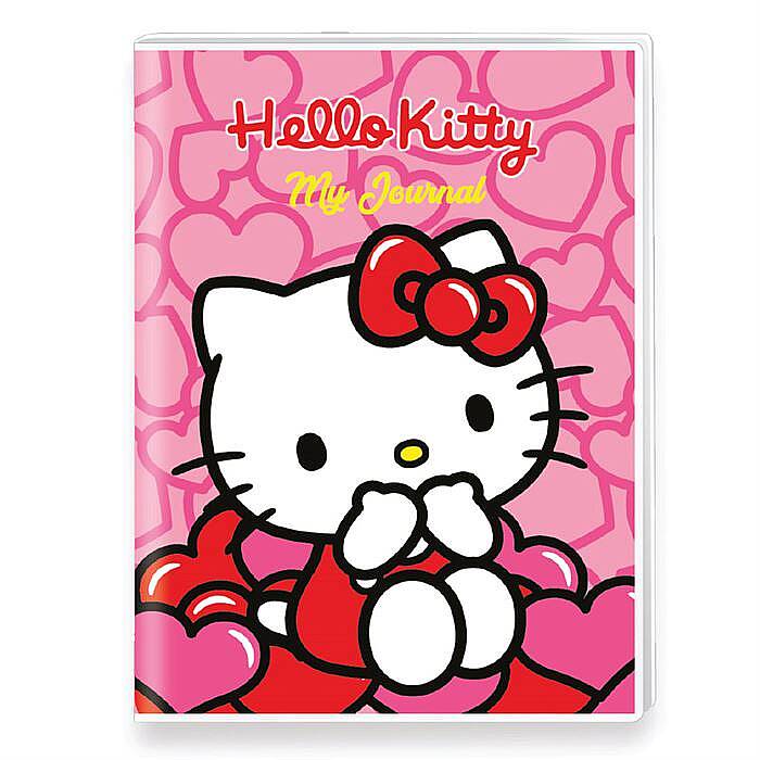 Victorias Journals Hello Kitty Mini Journal A7 128 Yp Pembe - 1