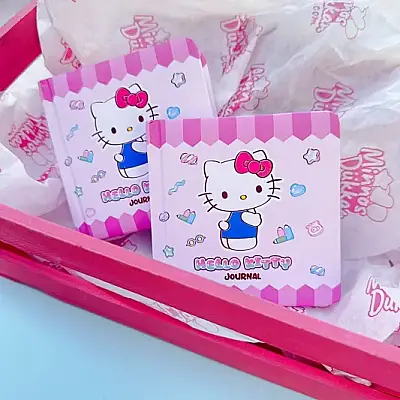 Victorias Journals Hello Kitty Not Defteri Çizgili 192 Yp 9x9 Cm - 3