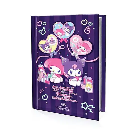 Victorias Journals Kuromi 365 Gün Günlük Çizgili 368 Yp A7 - 2