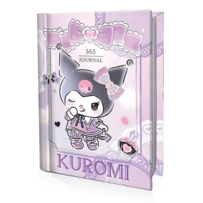 Victoria's Journals Kuromi 365 Gün Günlük Çizgili 368 Yp A7 - 2