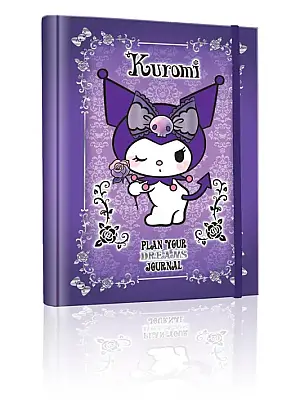 Victorias Journals Kuromi Gizli Spiralli Günlük Planlayıcı Özel 160 Yp 17 x 28 - 1