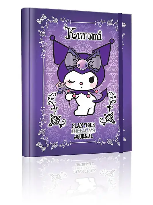 Victorias Journals Kuromi Gizli Spiralli Günlük Planlayıcı Özel 160 Yp 17 x 28 - 1
