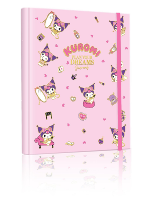 Victoria's Journals Kuromi Gizli Spiralli Günlük Planlayıcı Özel 160 Yp 17x25 - Victoria's Journals