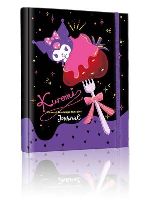 Victoria's Journals Kuromi Gizli Spiralli Günlük Planlayıcı Özel 160 Yp 17x26 - 2