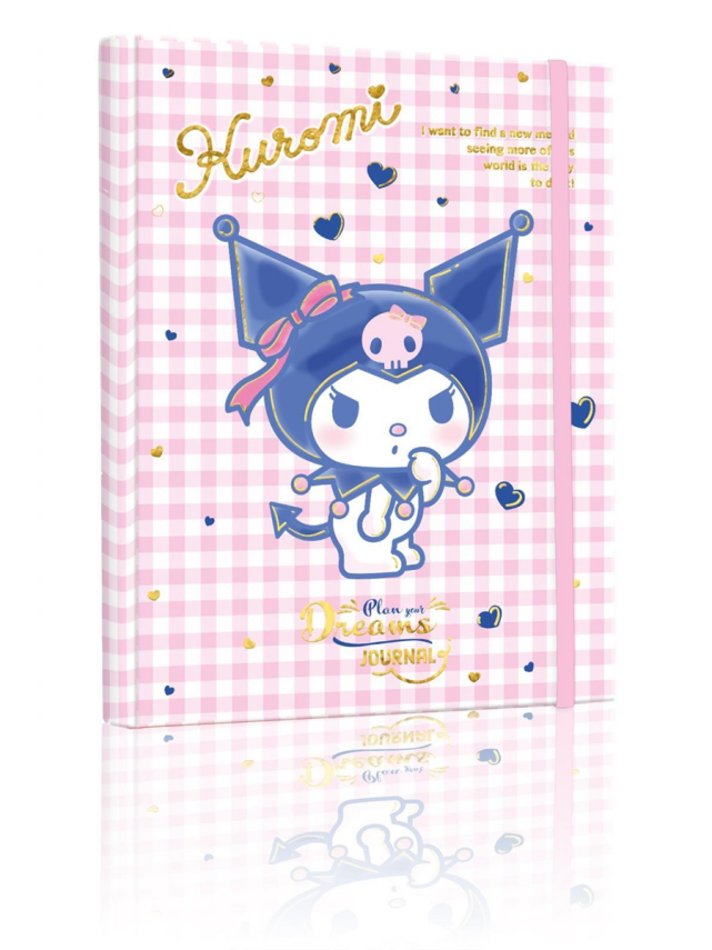 Victoria's Journals Kuromi Gizli Spiralli Günlük Planlayıcı Özel 160 Yp 17x27 - 1