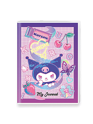 Victorias Journals Kuromi Mini Journal A6 128 Yp Mor - Victorias Journals (1)