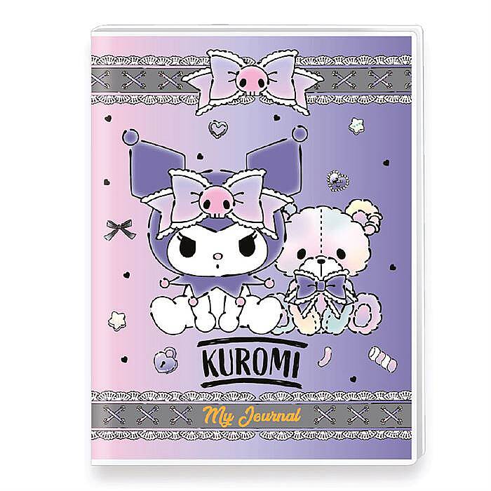 Victorias Journals Kuromi Mini Journal A6 128 Yp Parlak Mor - 1