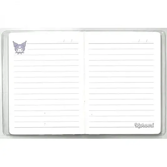 Victorias Journals Kuromi Mini Journal A6 128 Yp Parlak Pembe - 1