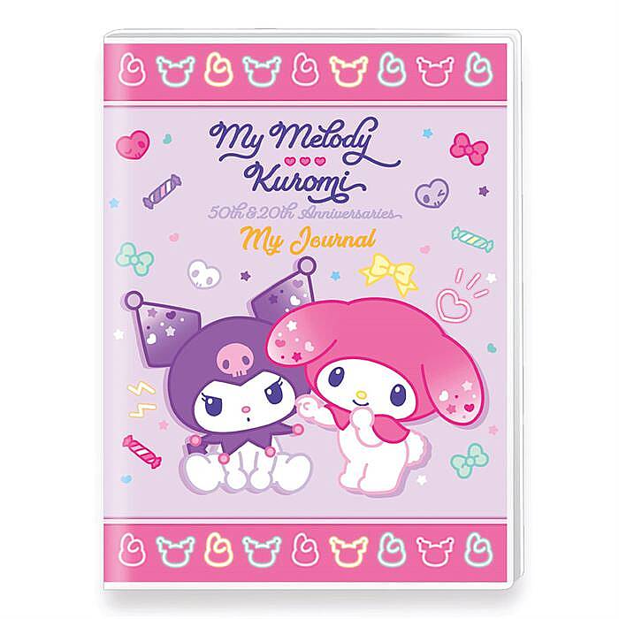 Victorias Journals Kuromi Mini Journal A7 128 Yp - 1