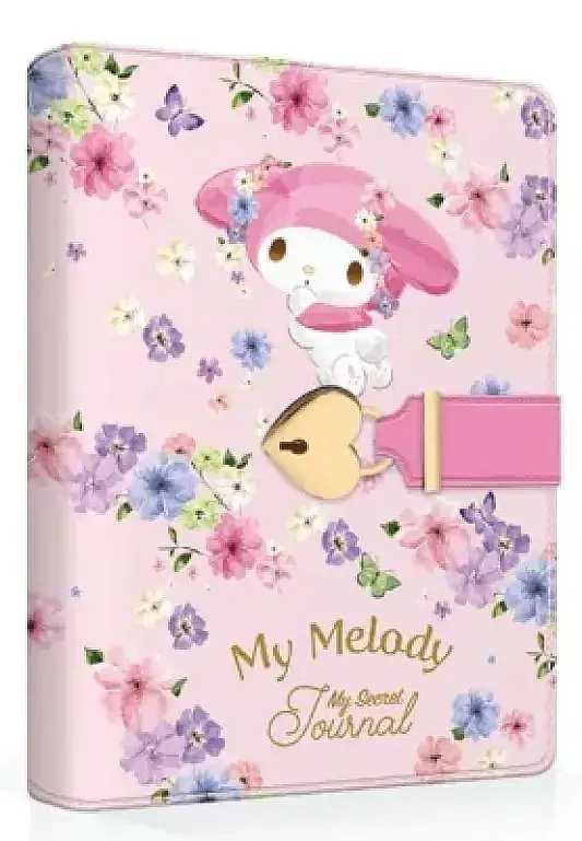 Victorias Journals My Melody Kalp Kilitli Günlük Renkli Özel 192 Yp A6 - 2