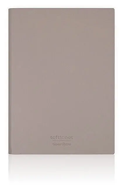 Victorias Journals Softtones Kahverengi Çizgili 128 Yp A5 - 2