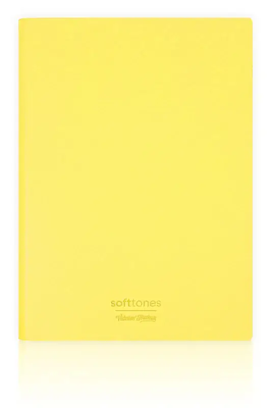 Victorias Journals Softtones Sarı Not Defteri A6 - 1