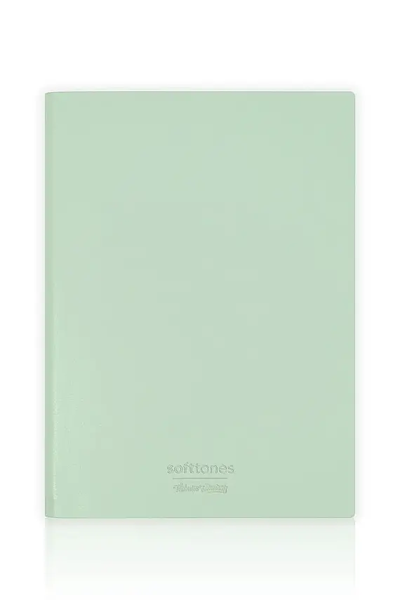 Victorias Journals Softtones Yeşil Not Defteri A6 - 1