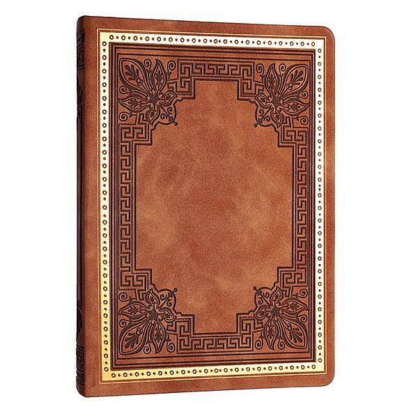 Victorias Journals Vintage Old Book Mat Kahverengi Çizgili 160 Yp 14 x 20 - 2