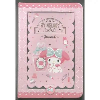 Vj Hello Kıtty Aynalı Sert Kpk Günlük A6 100Gr 192Yp Pembe 12Li - 2